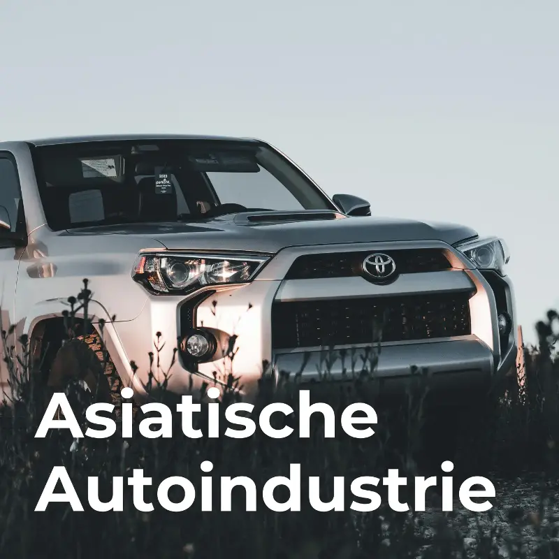 Asiatische Autoindustrie